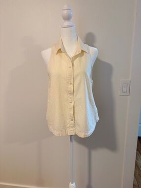 Linen off white GAP blouse